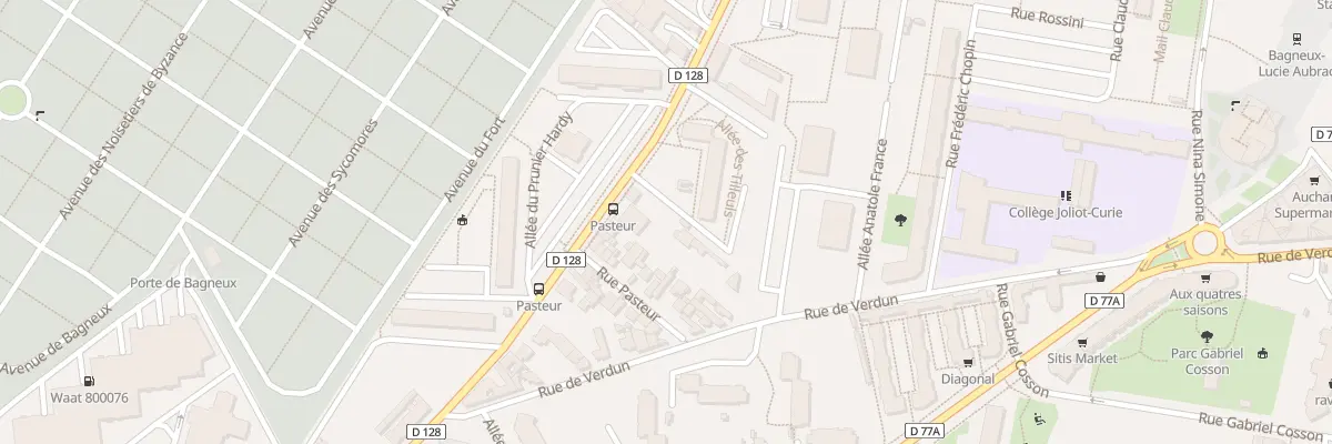 Plan du 140B Av Henri Ravera à Bagneux