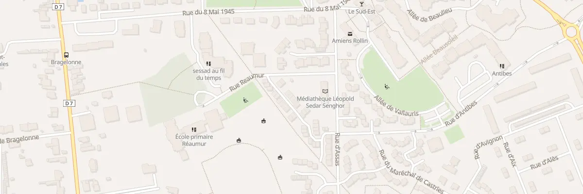 Plan du 12 Rue de l’Amaryllis à Amiens