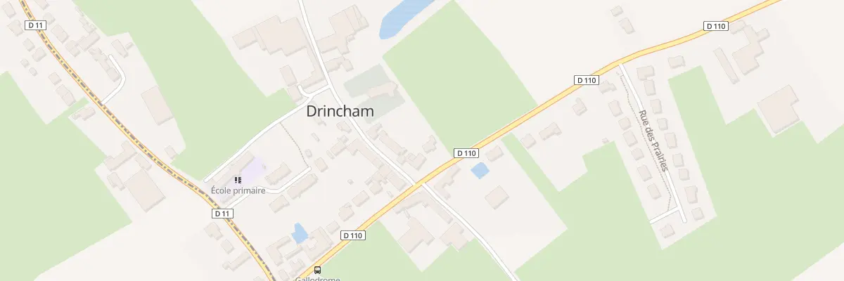 Plan du 211 Vc Loowegh Straete Cd 110 à Drincham
