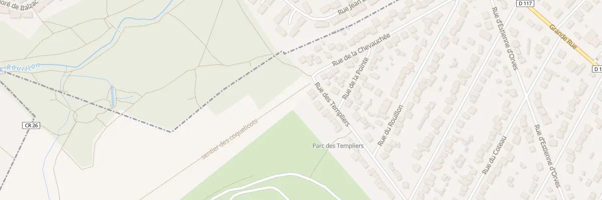 Plan du 129 Rue des Templiers à Épinay-sur-Orge