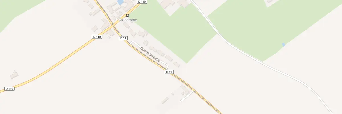 Plan du 109 Vc Boom Straete à Drincham