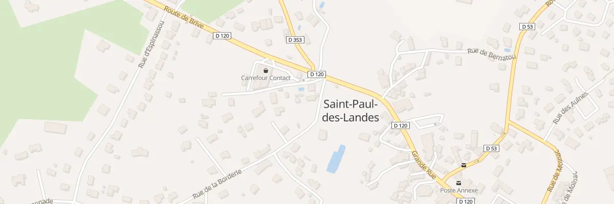 Plan du 5089 La Borderie à Parlan