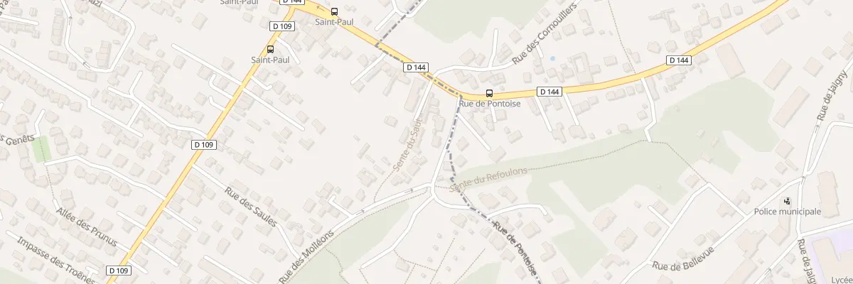 Plan du 55B Rue de Pontoise à Soisy-sous-Montmorency
