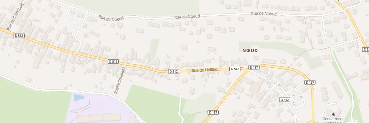 Plan du 22 Rue de Heilles à Mouy