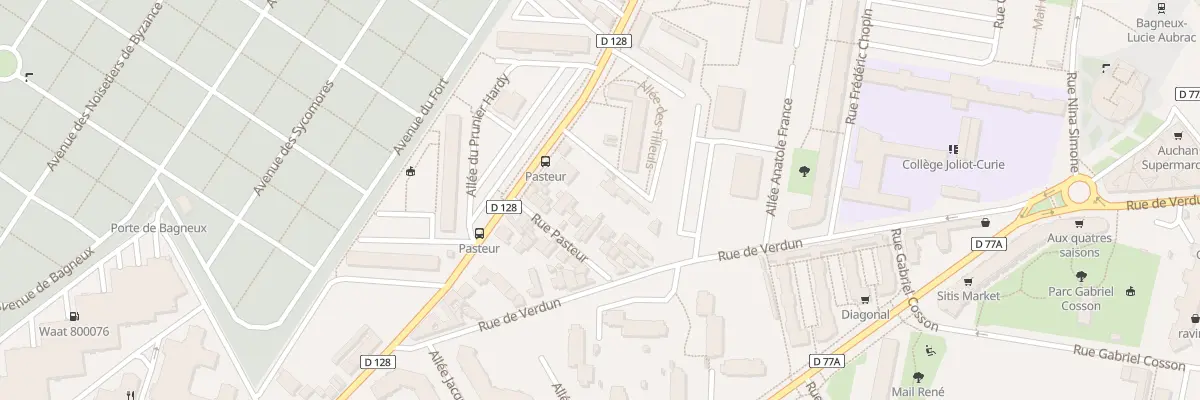 Plan du 138 Av Henri Ravera à Bagneux
