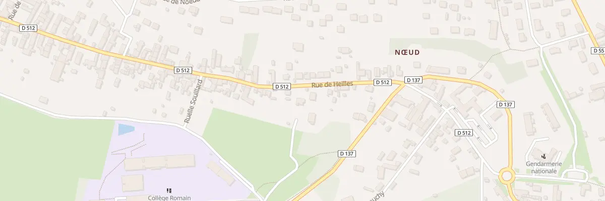 Plan du 21 Rue de Heilles à Mouy