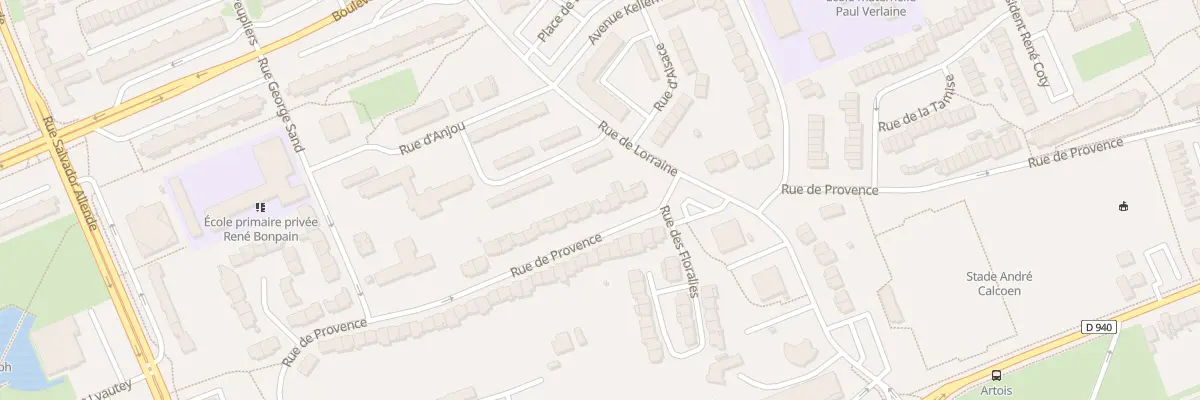 Plan du 35 Rue de Provence à Grande-Synthe