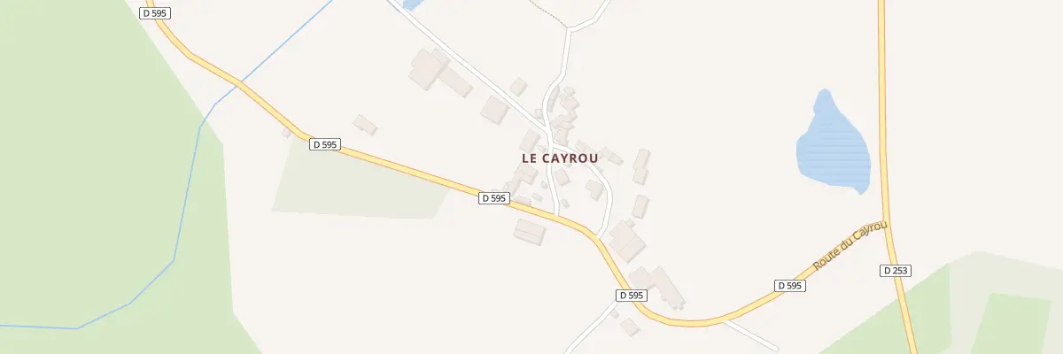 Plan du 5134 Cayrou à Bournazel