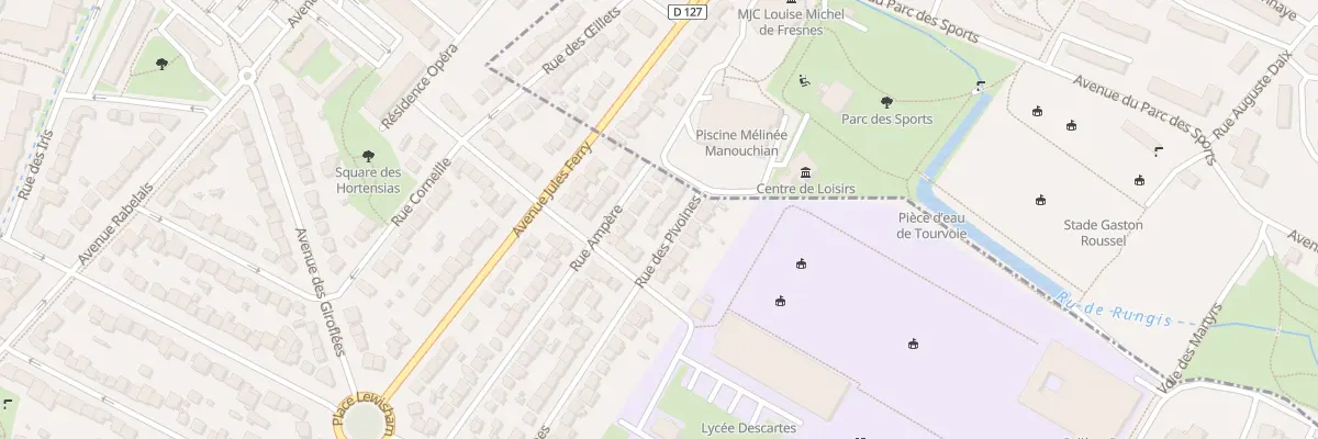 Plan du 51 Rue des Pivoines à Antony