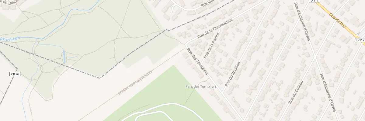 Plan du 127 Rue des Templiers à Épinay-sur-Orge