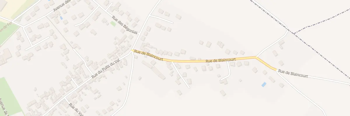 Plan du 133B Rue de Blaincourt à Ercuis