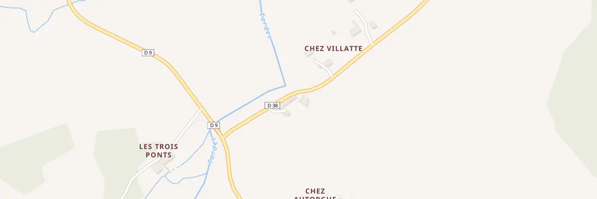 Plan du 6 Chez Villatte à Saint-Silvain-Bellegarde