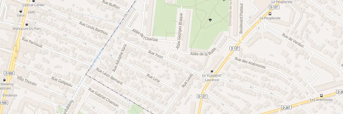 Plan du 53 Rue Yvon à Fresnes