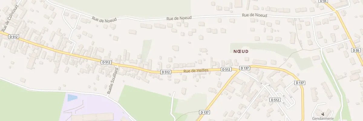 Plan du 20 Rue de Heilles à Mouy