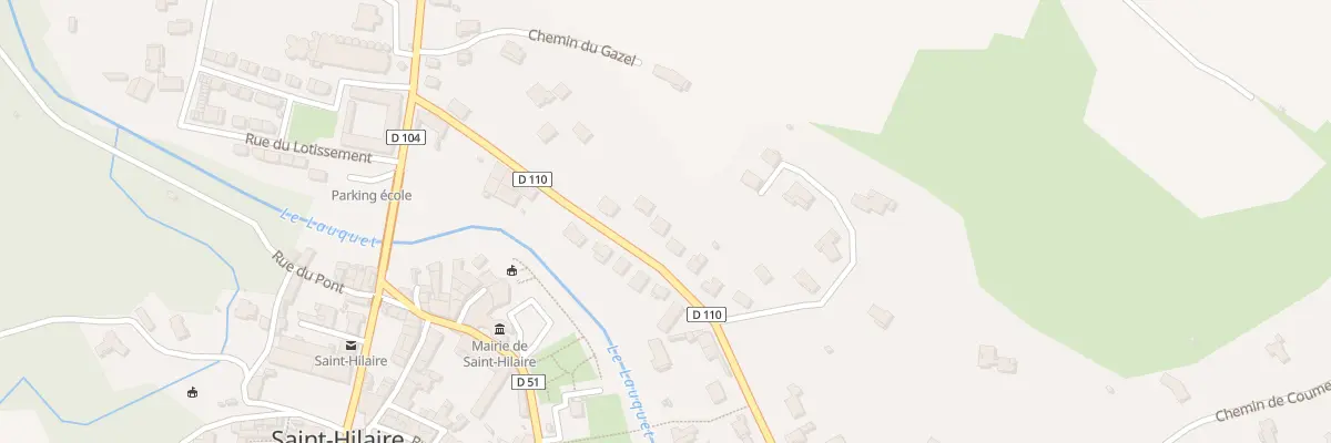 Plan du 13 Rte de Ladern à Saint-Hilaire