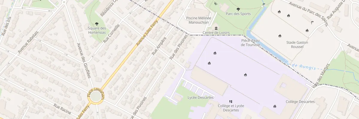 Plan du 56 Rue des Pivoines à Antony