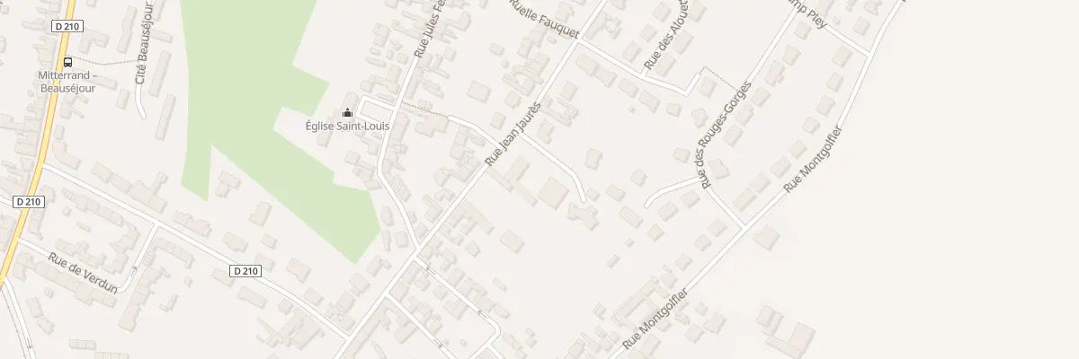 Plan du 74 Rue Jean Jaurès à Arques