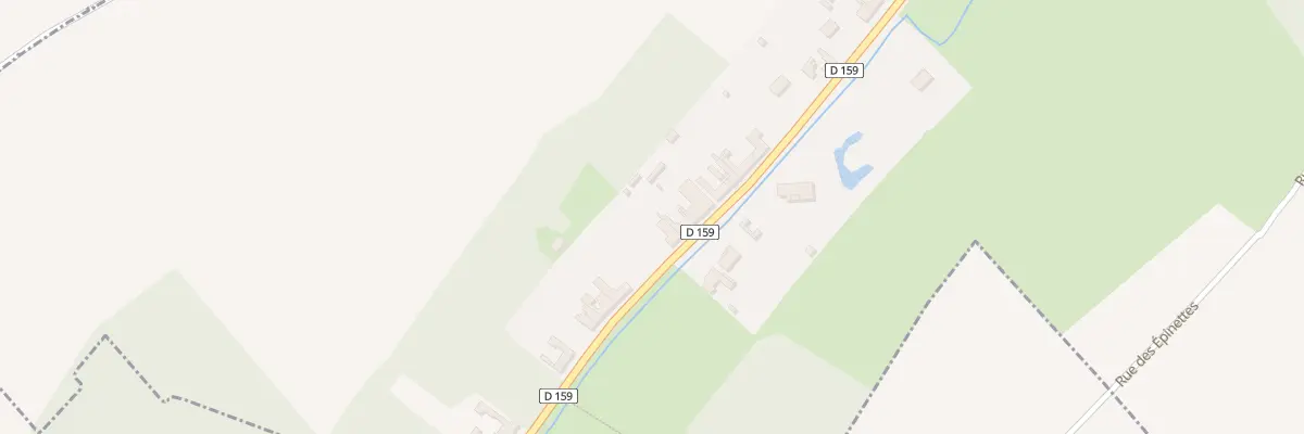 Plan du 990 Rue de Fléchinelle à Estrée-Blanche