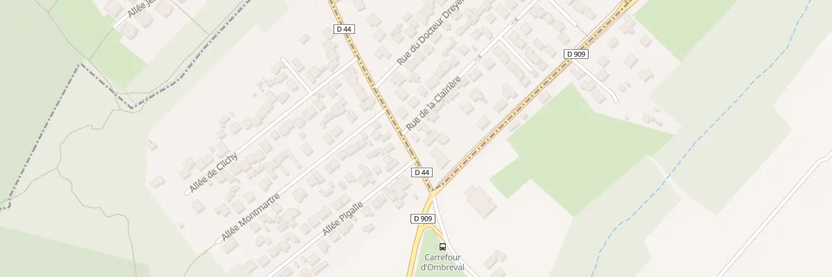 Plan du 33 Rue Berthelot à Bouffémont