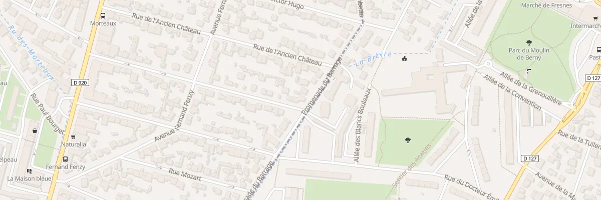 Plan du 43B Rue Florian à Antony