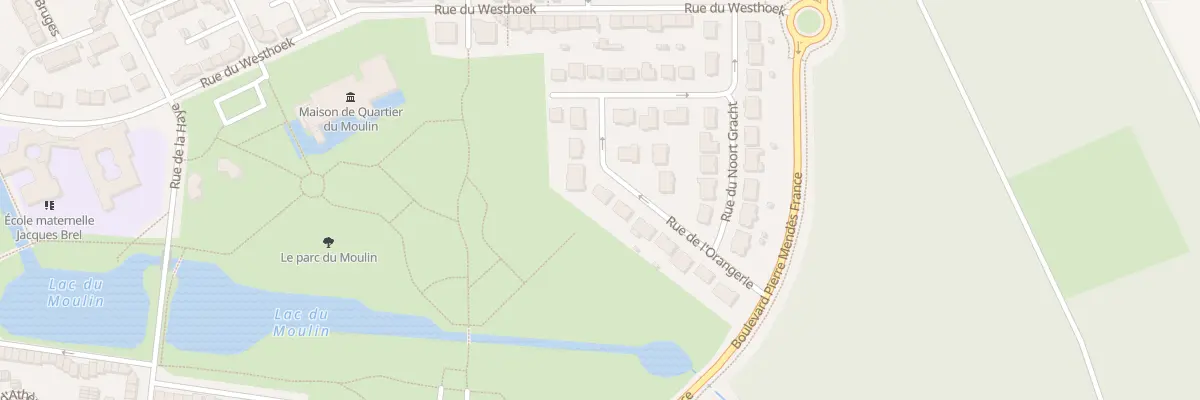 Plan du 13 Rue de l’Orangerie à Grande-Synthe