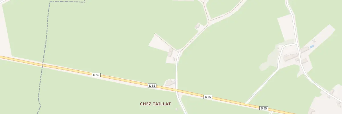 Plan du 3 Chez Taillat à Lussat