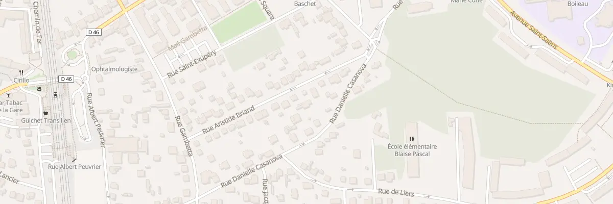 Plan du 26 Rue Aristide Briand à Saint-Michel-sur-Orge