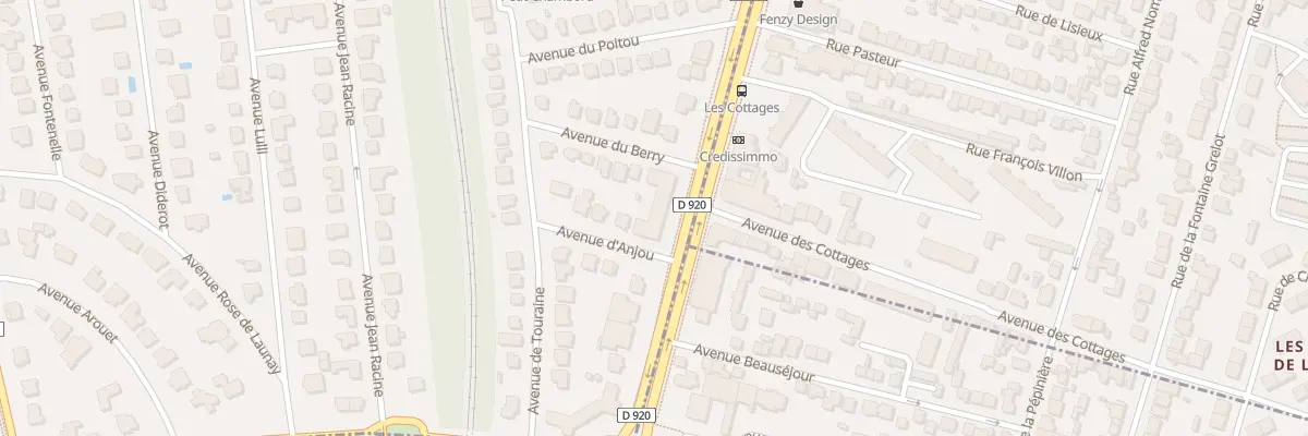 Plan du 162 Av du Gal Leclerc à Sceaux
