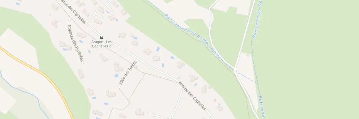 Plan du 5163 Les Capitelles Sud à Aragon
