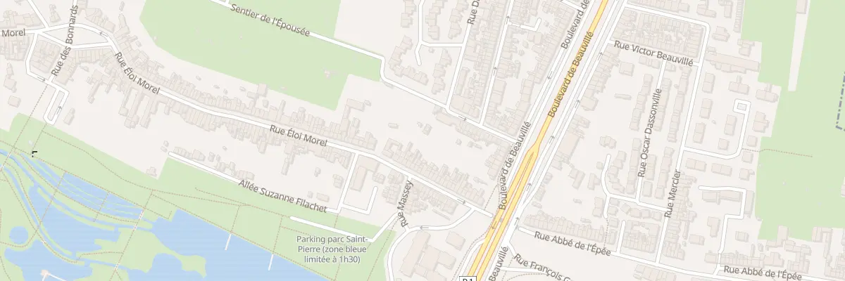 Plan du 249 Rue Eloi Morel à Amiens