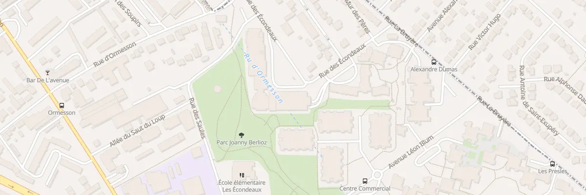 Plan du 21 Rue des Econdeaux à Épinay-sur-Seine