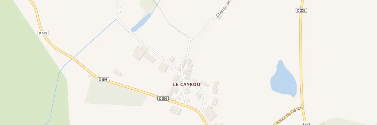 Plan du 5132 Cayrou à Bournazel