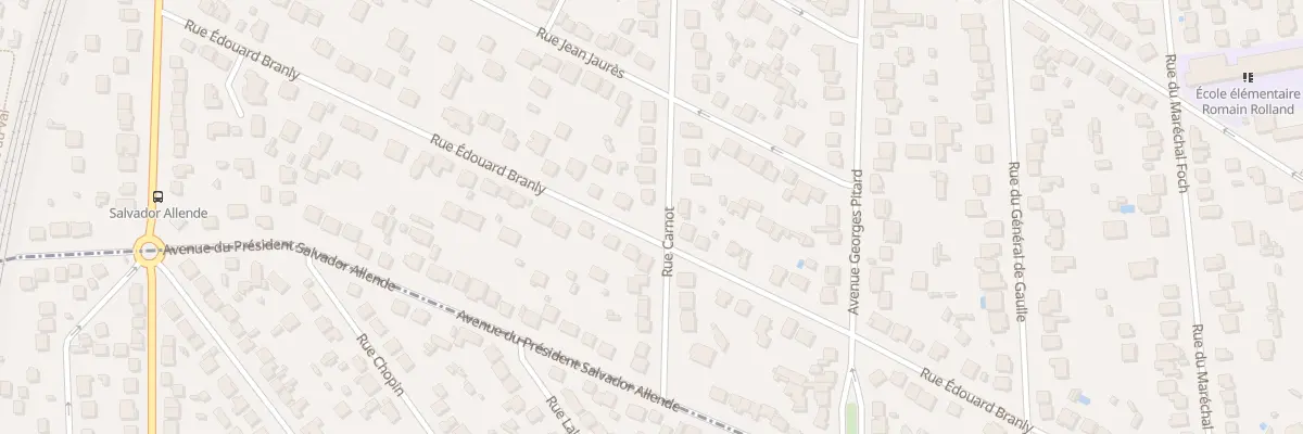 Plan du 60 Rue Carnot à Sainte-Geneviève-des-Bois