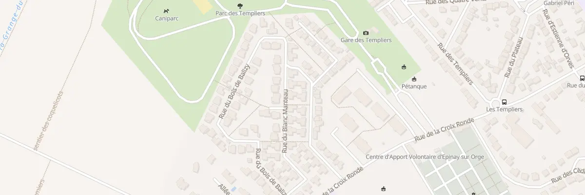 Plan du 20 Rue du Blanc Manteau à Épinay-sur-Orge