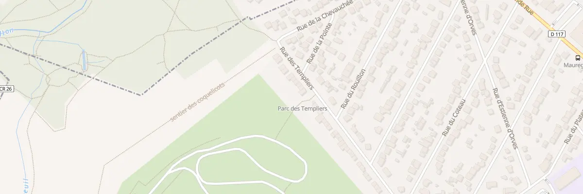 Plan du 113 Rue des Templiers à Épinay-sur-Orge