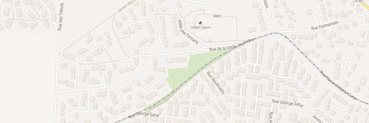 Plan du 14 Rue de la Vieille Pépinière à Montsoult