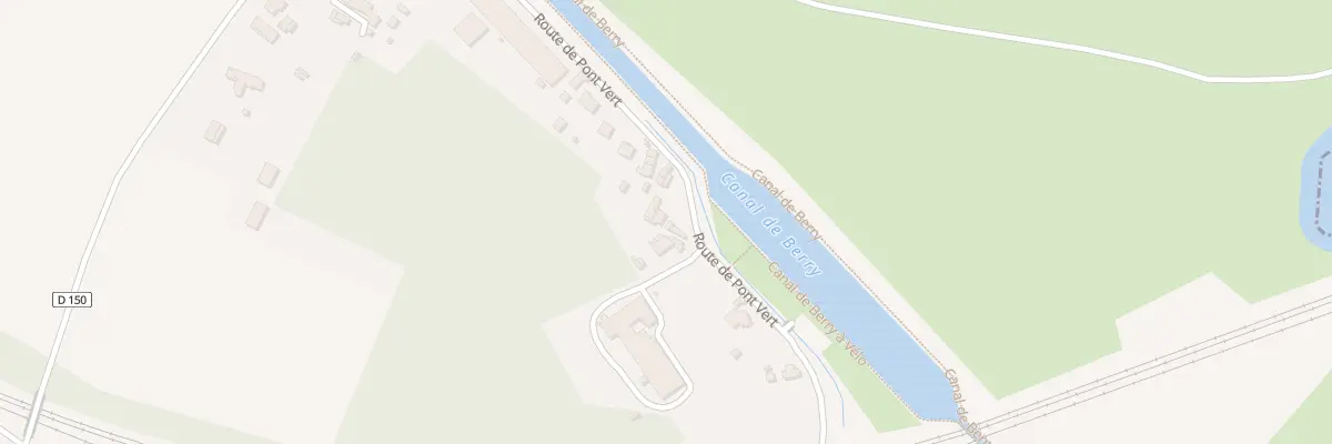Plan du 22 Pont Vert à Marmagne