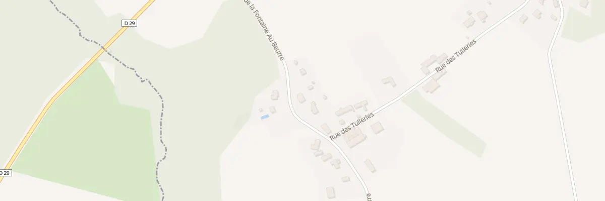 Plan du 5 Rue de la Fontaine au Beurre à Nancray-sur-Rimarde