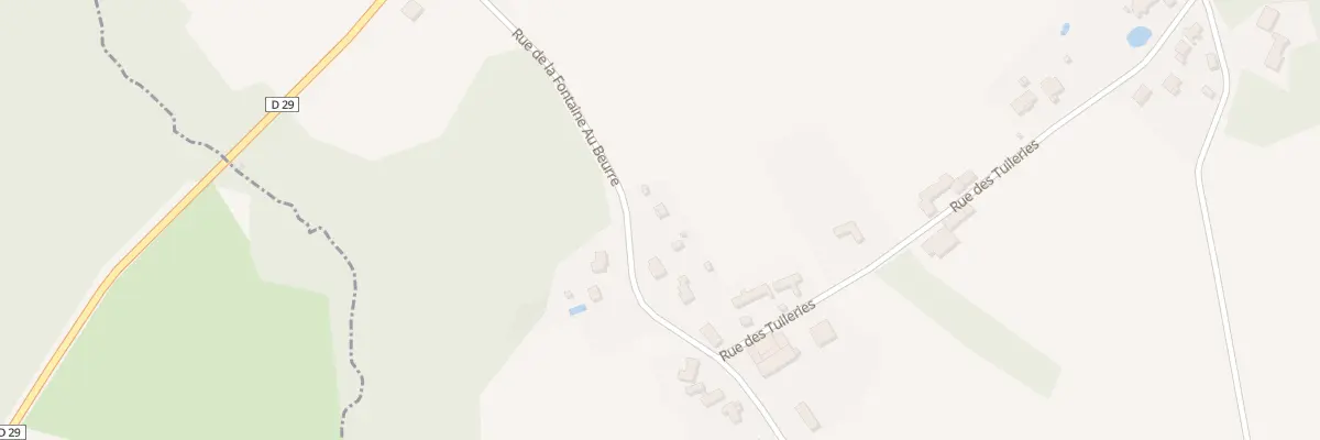 Plan du 3 Rue de la Fontaine au Beurre à Nancray-sur-Rimarde