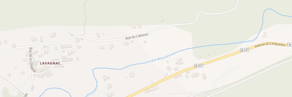 Plan de Lavagnac à Puilaurens