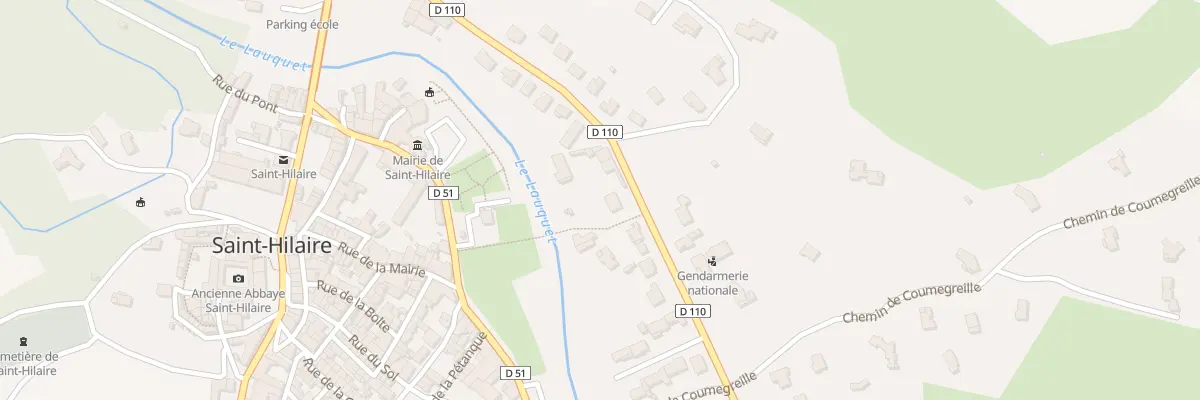 Plan du 291 Le Village à Saint-Hilaire