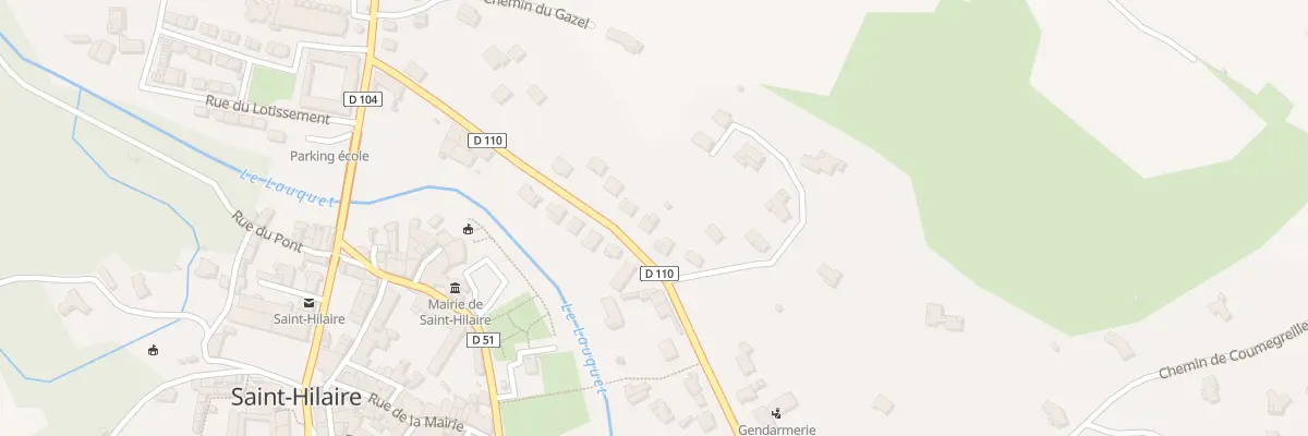 Plan du 17 Rte de Ladern à Saint-Hilaire