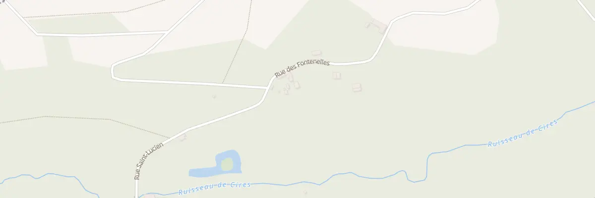 Plan du 4 Rue des Fontenelles à Foulangues