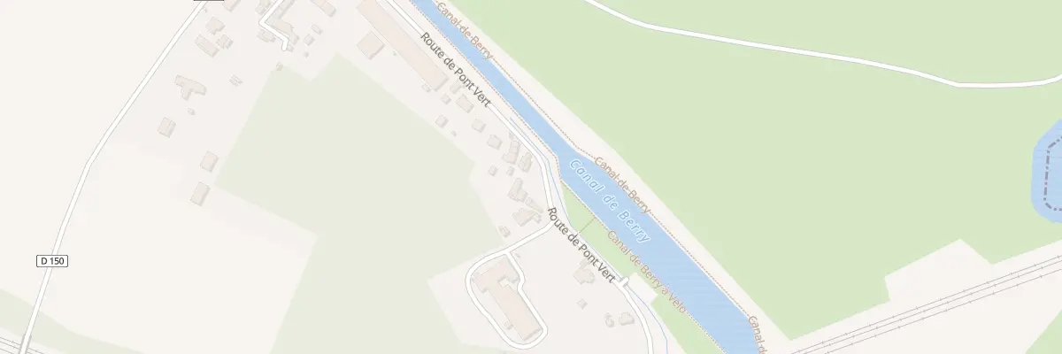 Plan du 20 Pont Vert à Marmagne