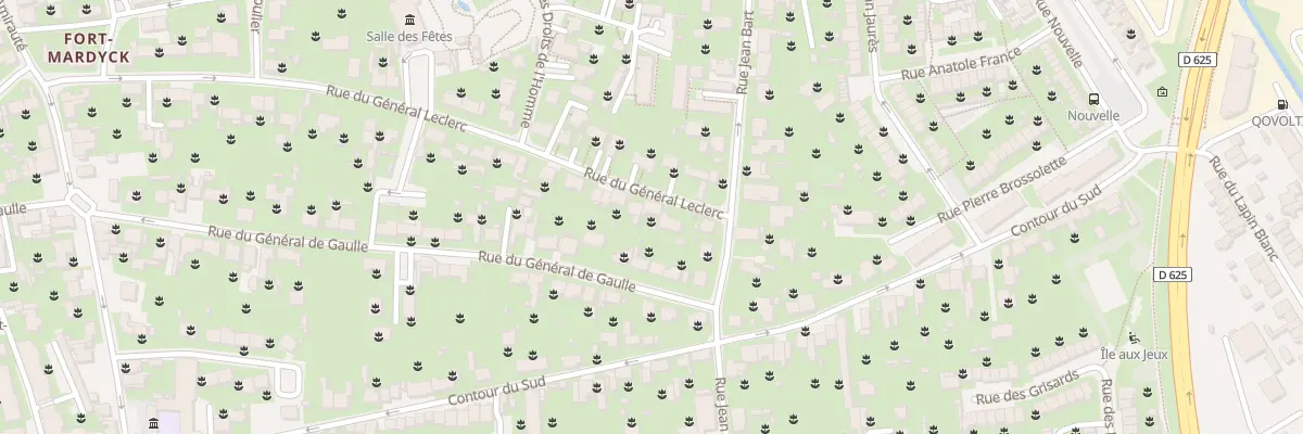 Plan du 5 Rue du General Leclerc Fm à Dunkerque