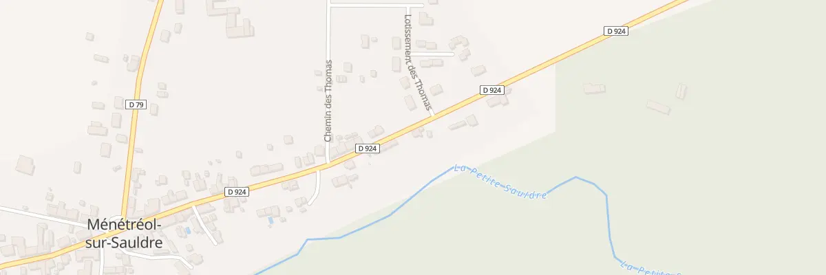 Plan du 32 Rte d’Aubigny à Ménétréol-sur-Sauldre