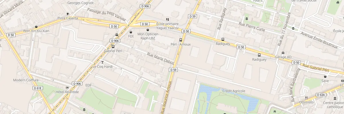 Plan du 46B Rue Maurice Arnoux à Montrouge