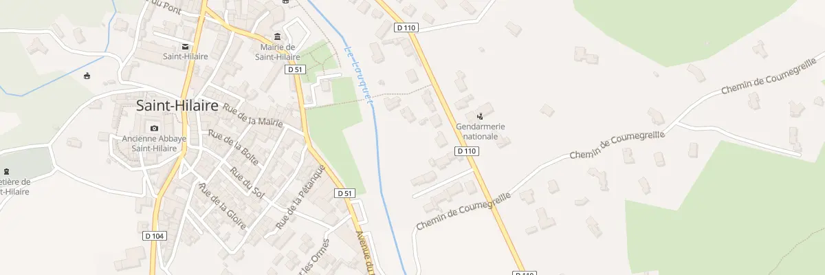 Plan du 54B Le Village à Saint-Hilaire