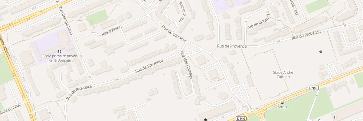 Plan du 78 Rue de Provence à Grande-Synthe