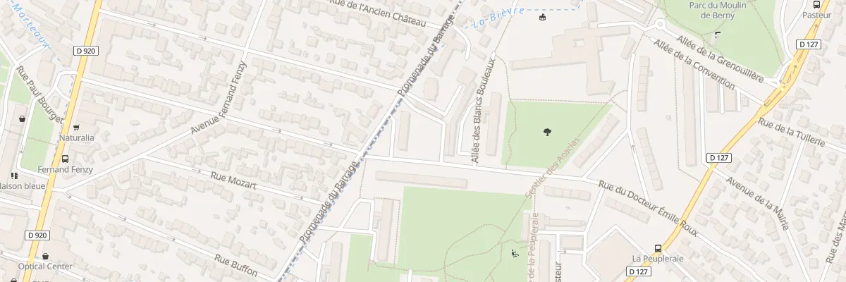Plan du 59 Rue du Doct Emile Roux à Fresnes